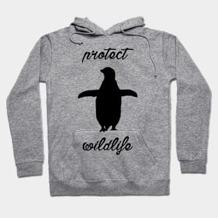 protect wildlife - penguin Hoodie